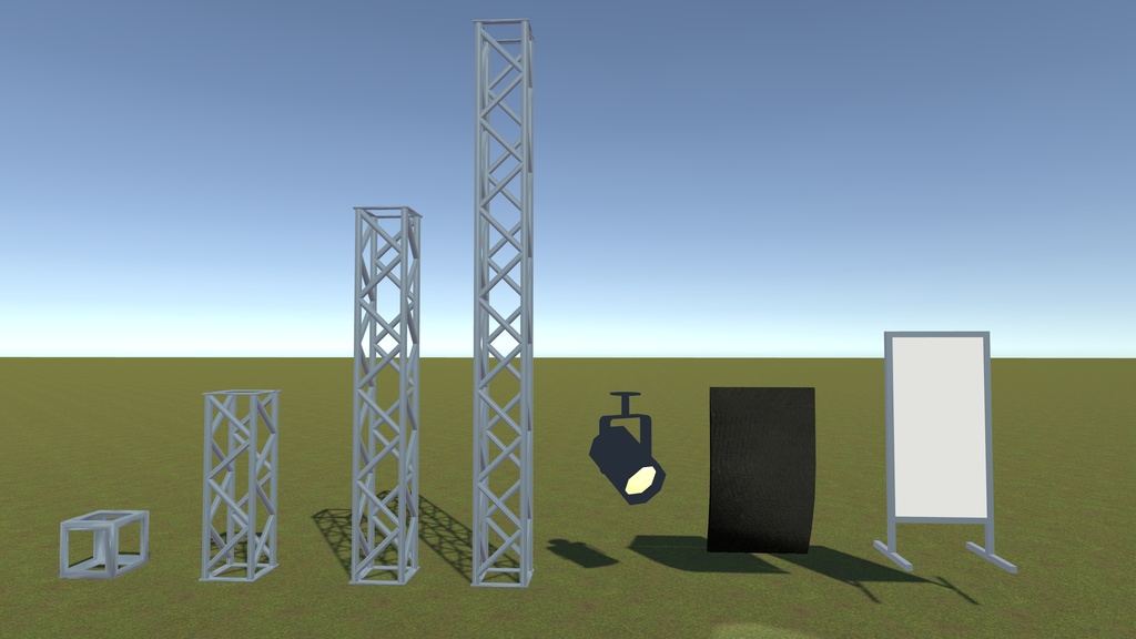 【3Dモデル】ステージトラック