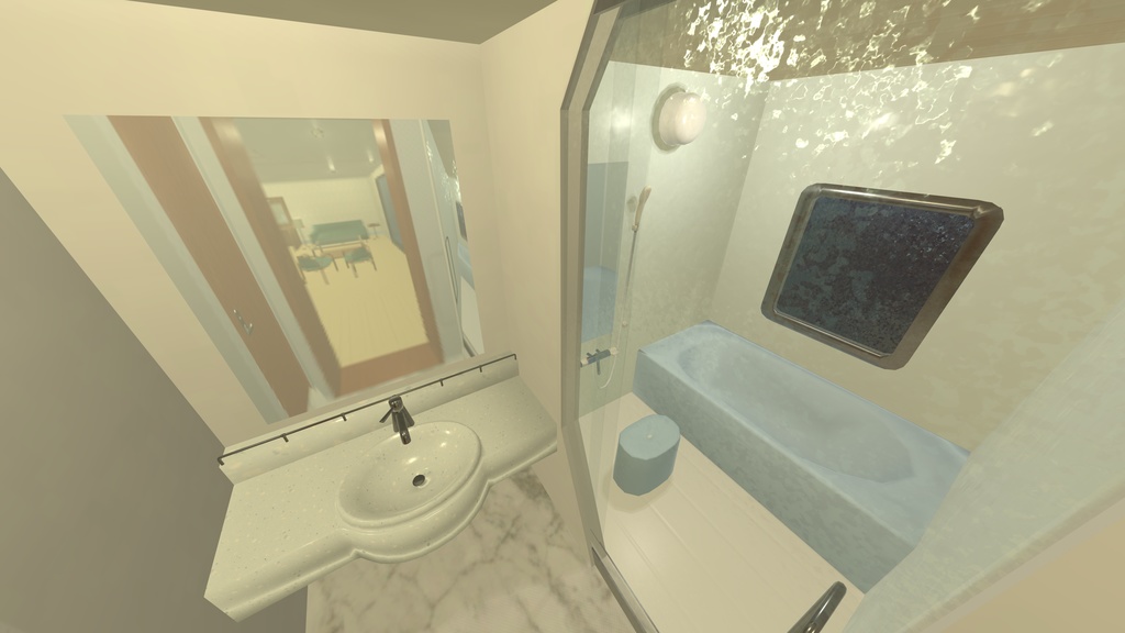 Midnight Breeze - Royal Room【VRChat想定ワールドアセット】