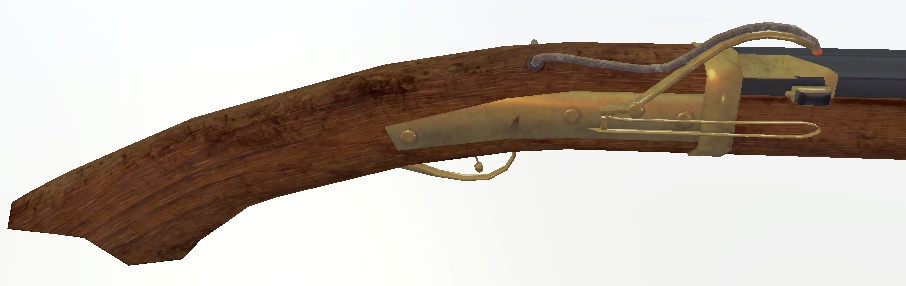 【3Dモデル】火縄銃