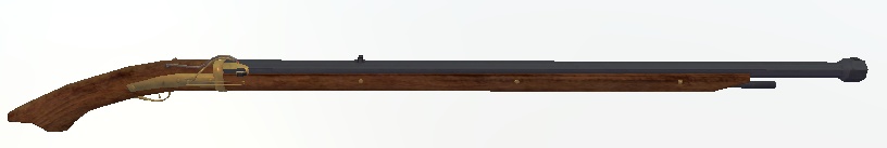 【3Dモデル】火縄銃