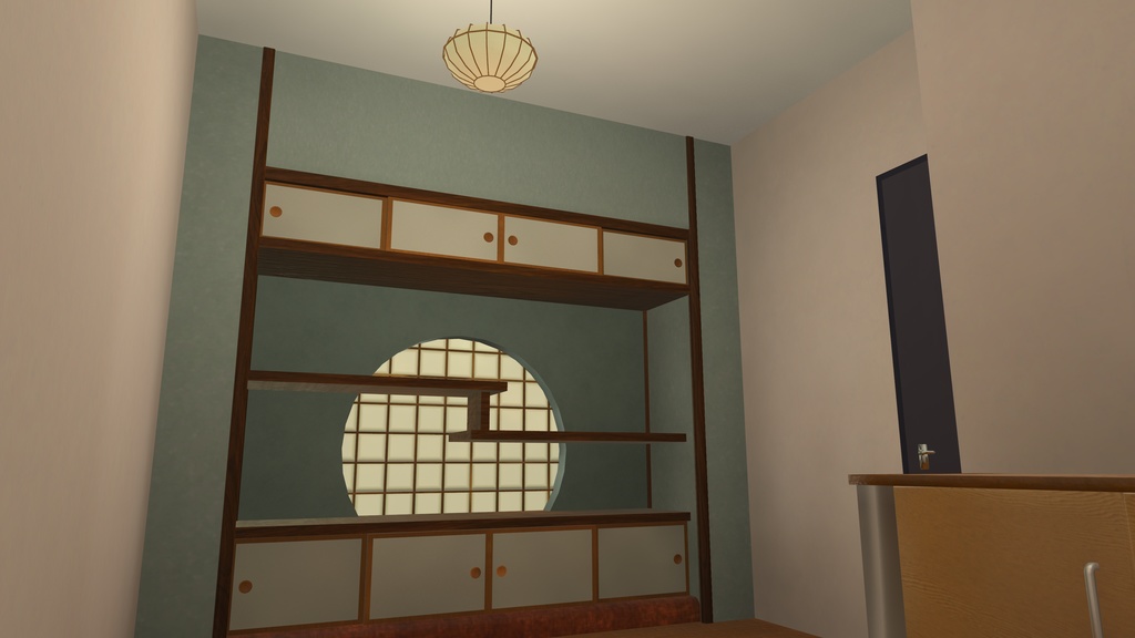 蛍火 -Lounge Hotarubi-【VRChat想定ワールドアセット】