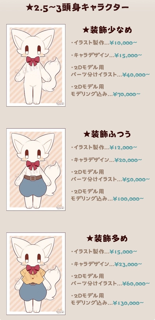 コミッション、個人依頼専用窓口