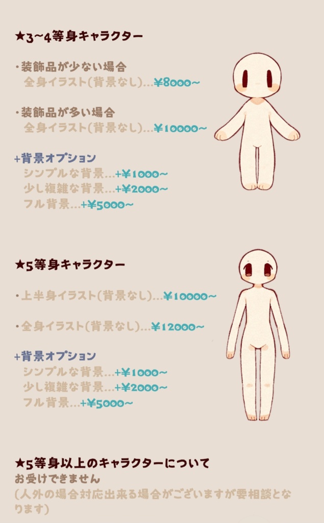 コミッション、個人依頼専用窓口