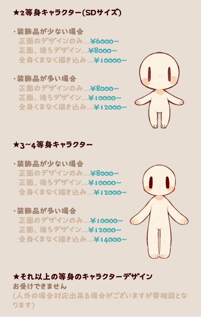 コミッション、個人依頼専用窓口