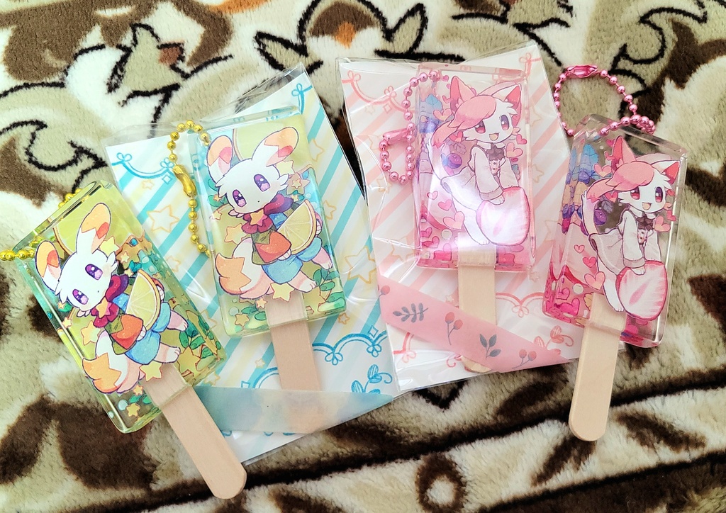 アイスアクリルキーホルダー