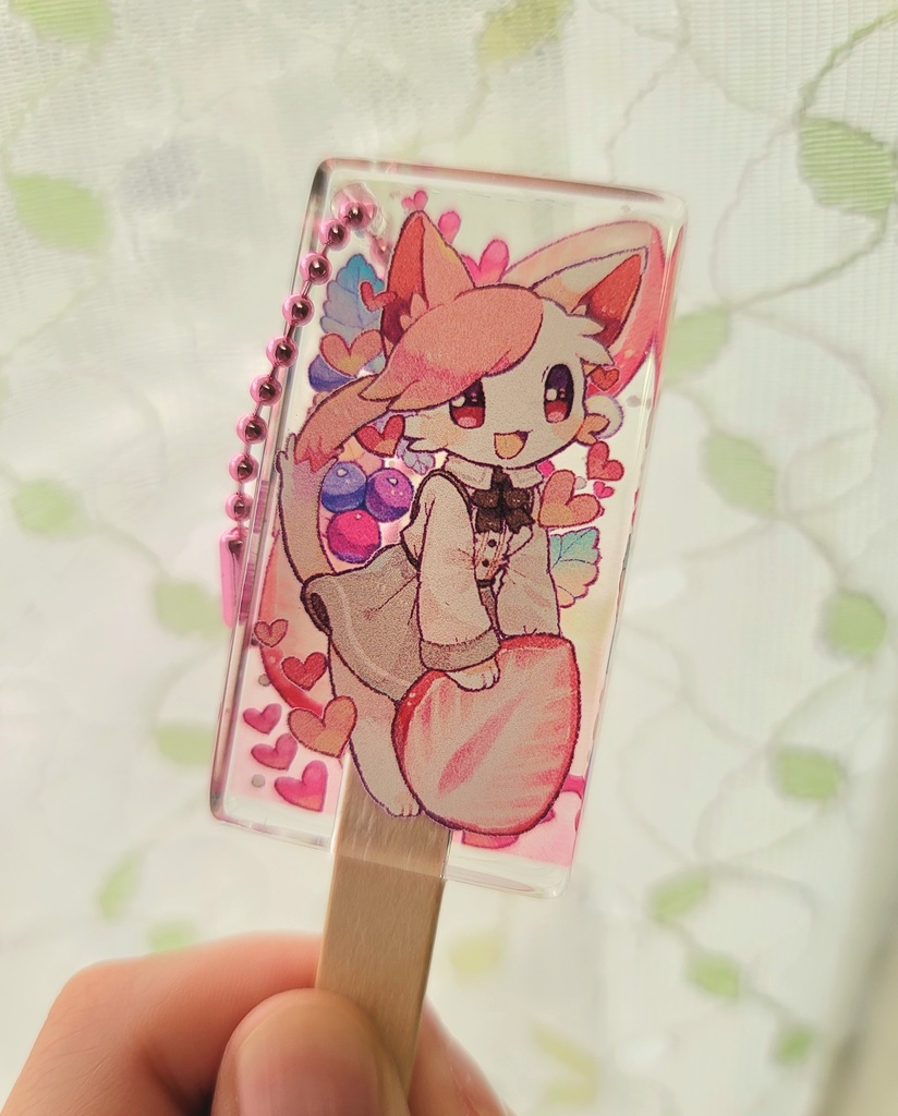 アイスアクリルキーホルダー