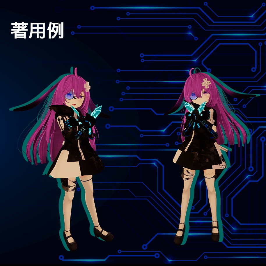 ウサギガントレット (ファジーちゃん/舞夜ちゃん向け)