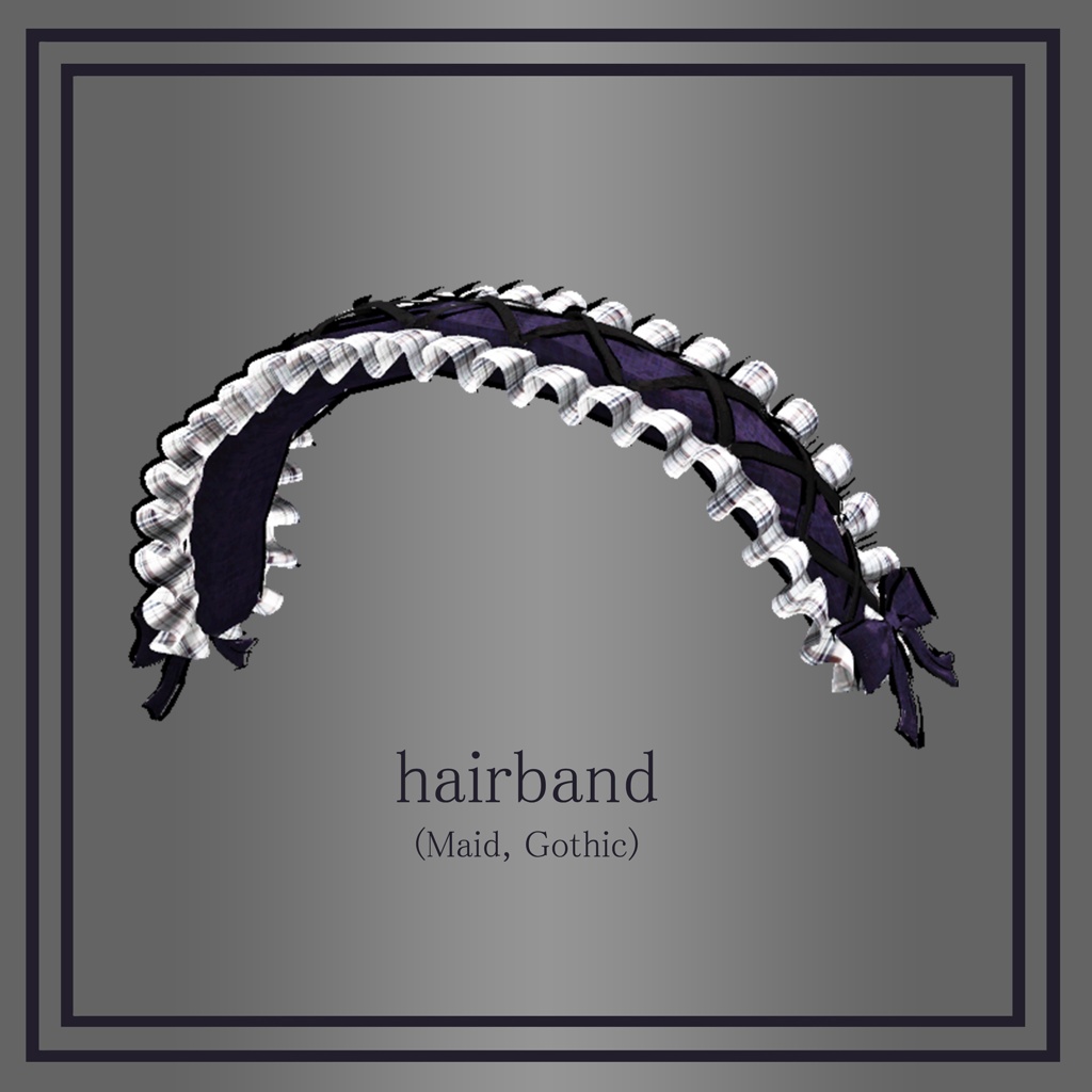 [無料配布]ヘアバンド Hairband