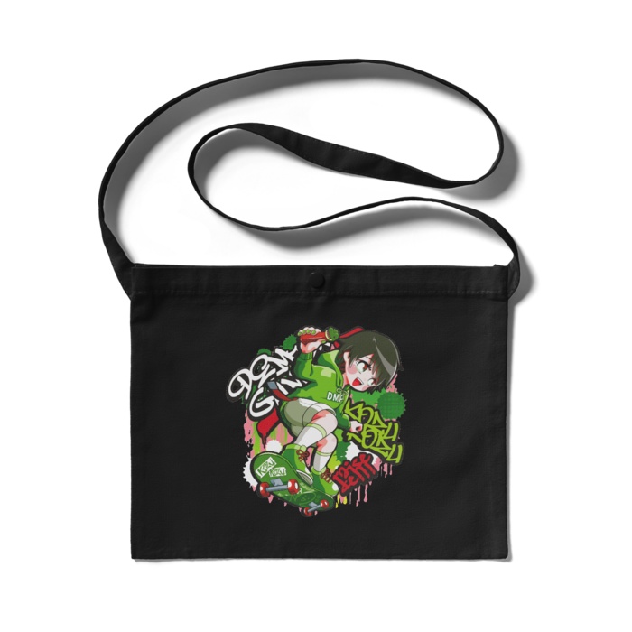 【バビュン!】スケボーびゅんびゅんサコッシュ