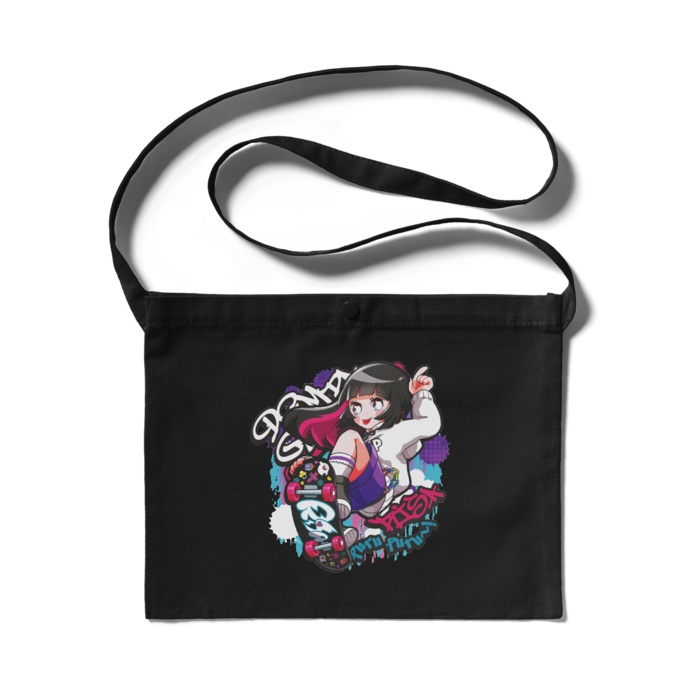 【バビュン!】スケボーびゅんびゅんサコッシュ