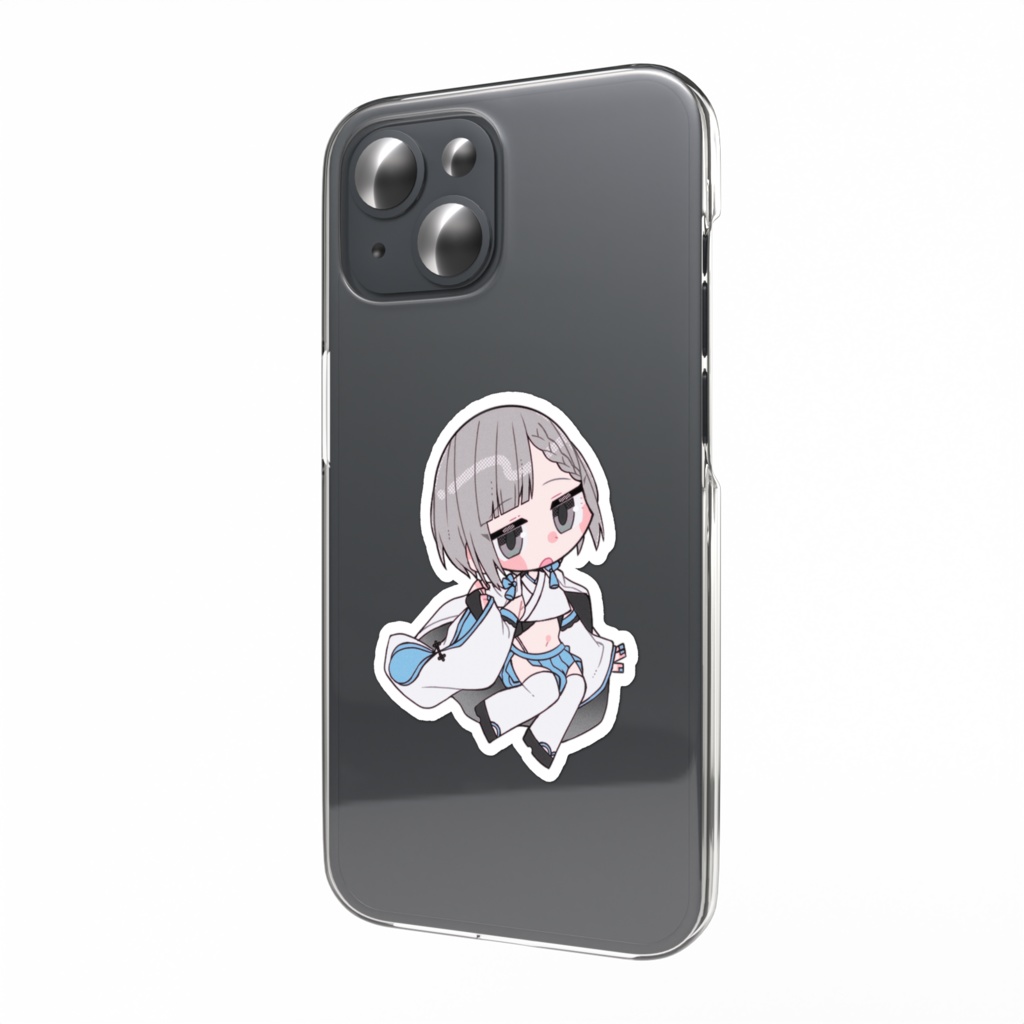 巫女みこ灰音スマホステッカー