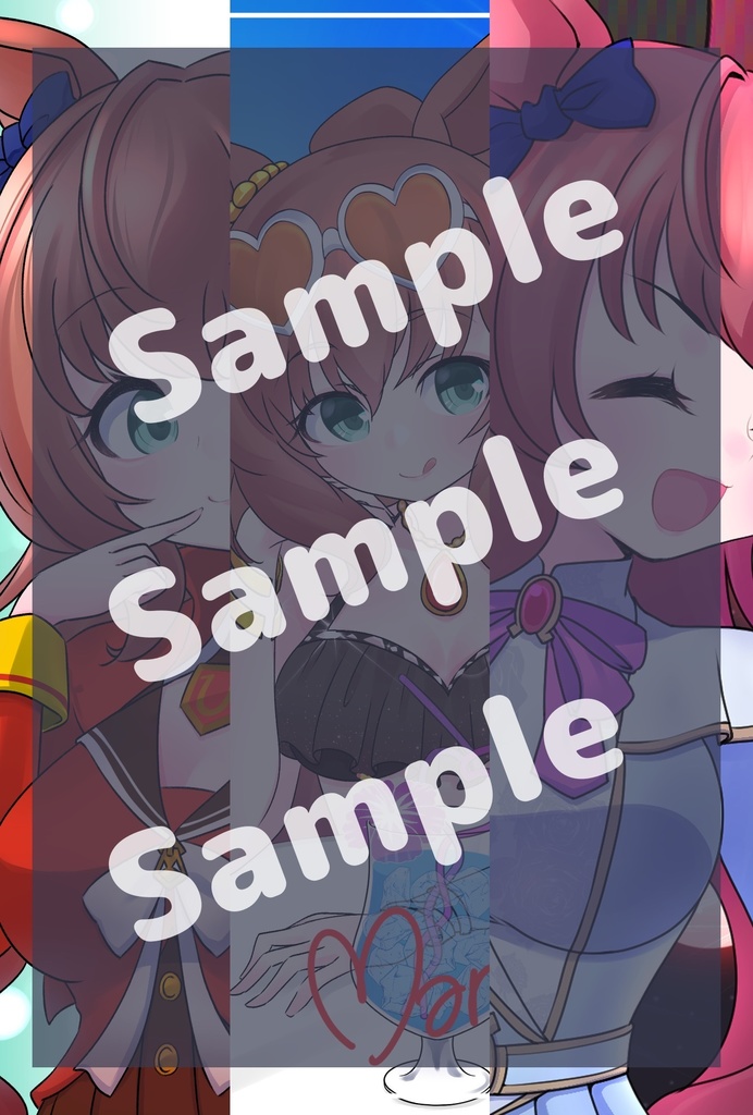 マルゼンスキー ポストカード3種セット