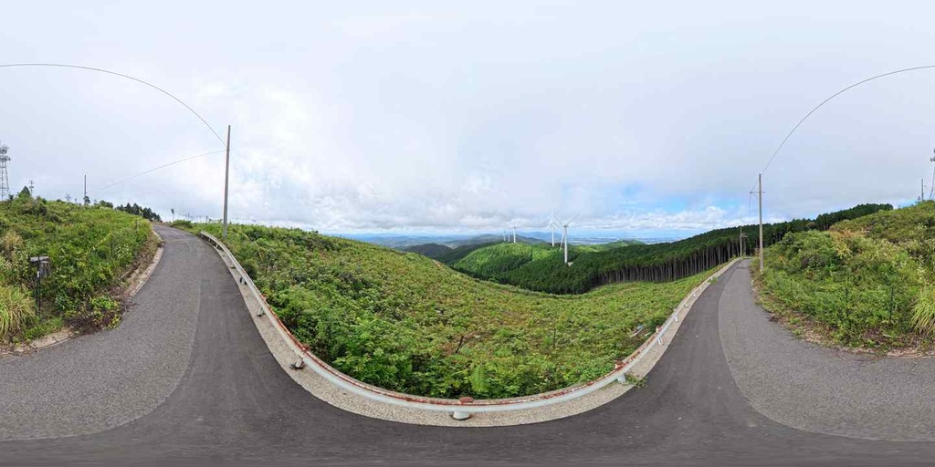 【12K 360° VR Panorama・18K×1枚入り】風車 360度パノラマ画像 6枚パック