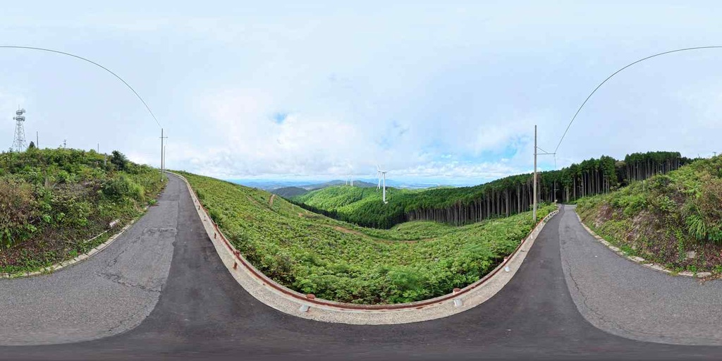 【12K 360° VR Panorama・18K×1枚入り】風車 360度パノラマ画像 6枚パック
