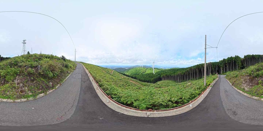 【12K 360° VR Panorama・18K×1枚入り】風車 360度パノラマ画像 6枚パック