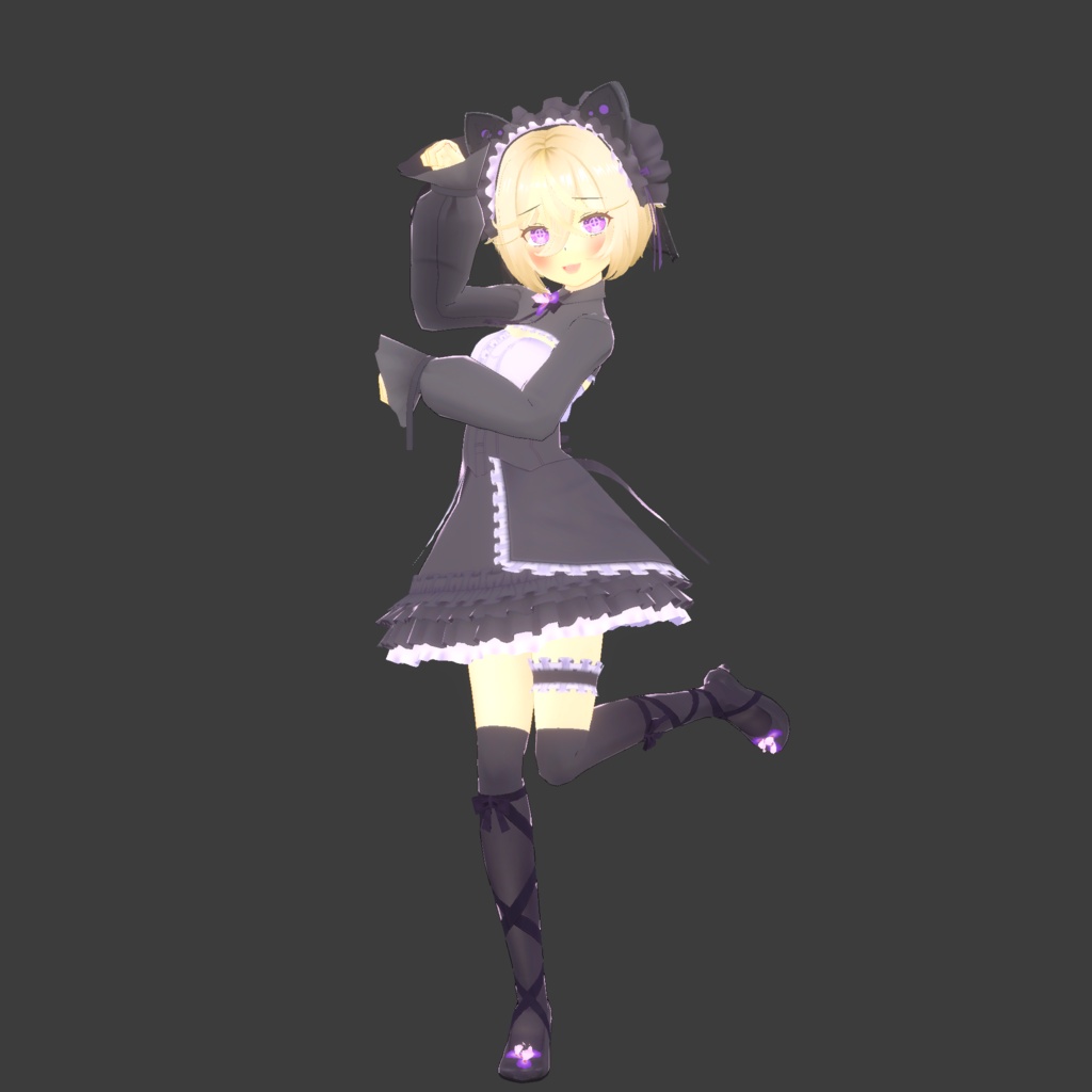 VRChat想定アバター「アイリス」