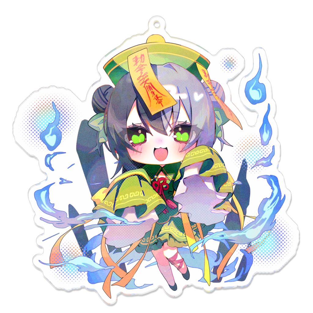 キョンシーアクリルキーホルダー