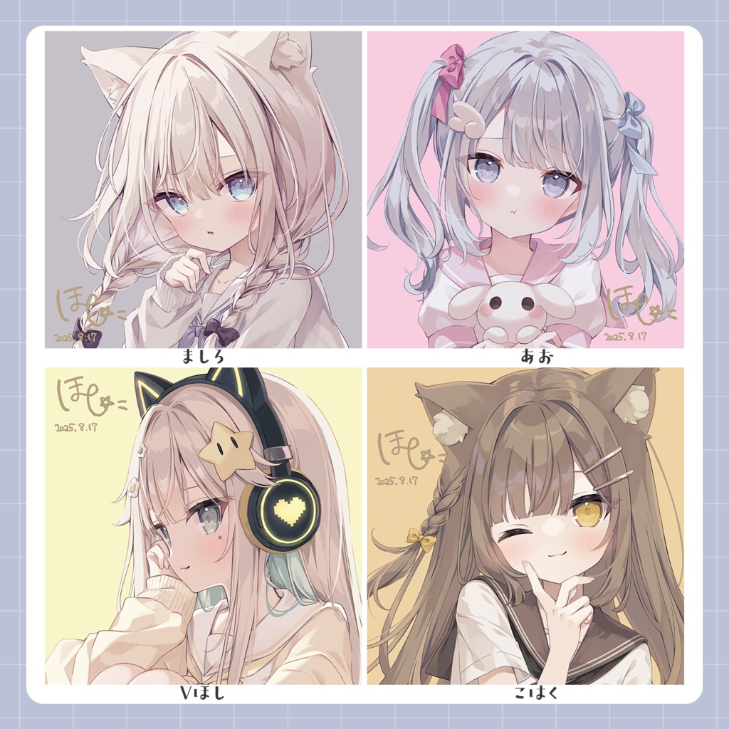 【受注生産】スクエアキャンバス(全4種)