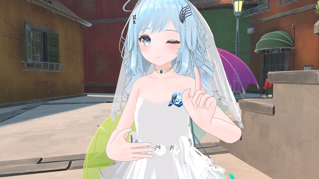 ドレス【ciel(シエル)】&教会パーティクル