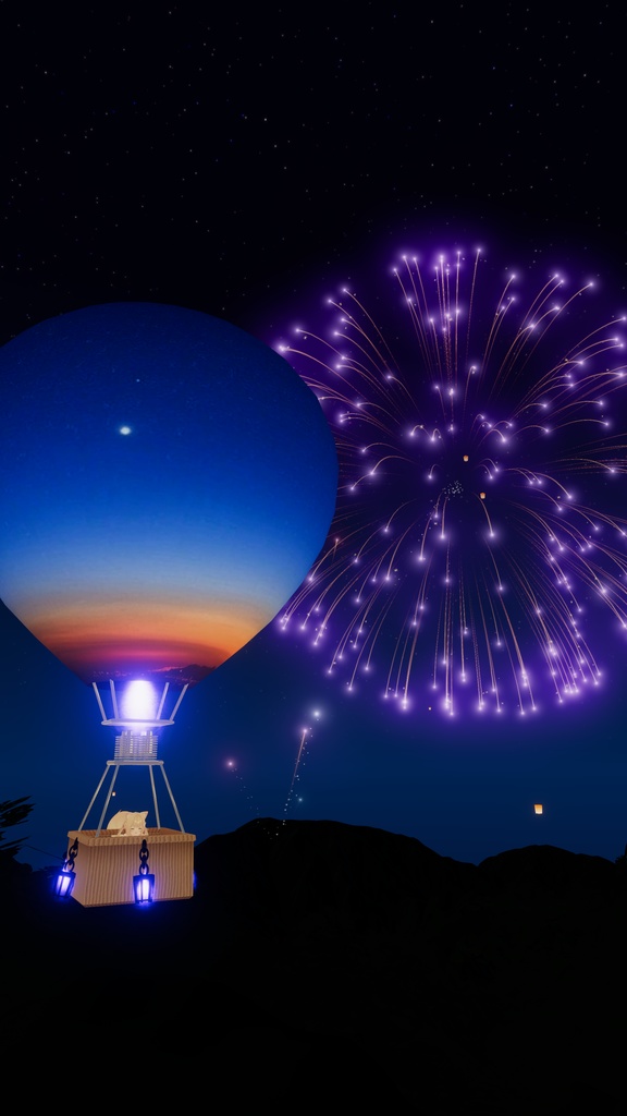 【かんたん設定!熱気球】