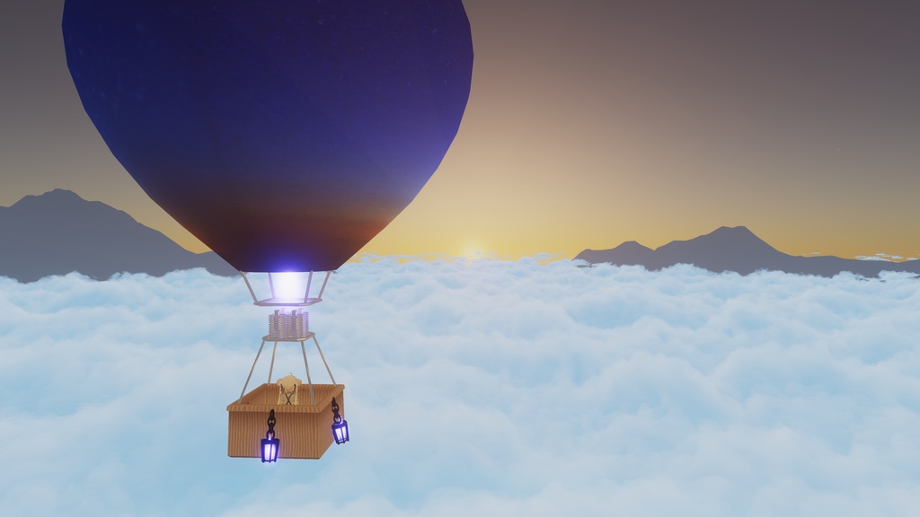 【かんたん設定!熱気球】