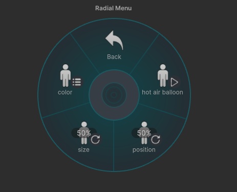 【かんたん設定!熱気球】