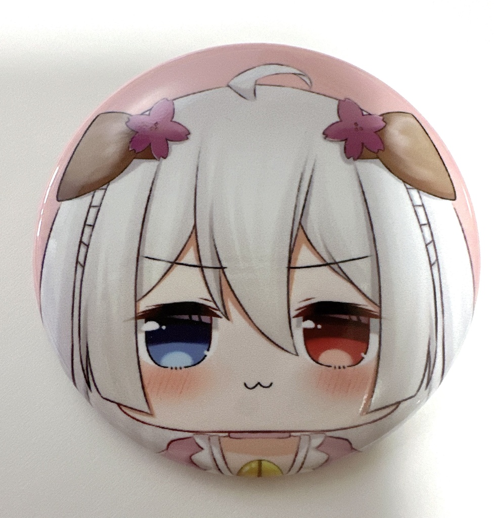 立花あこ缶バッチどやver