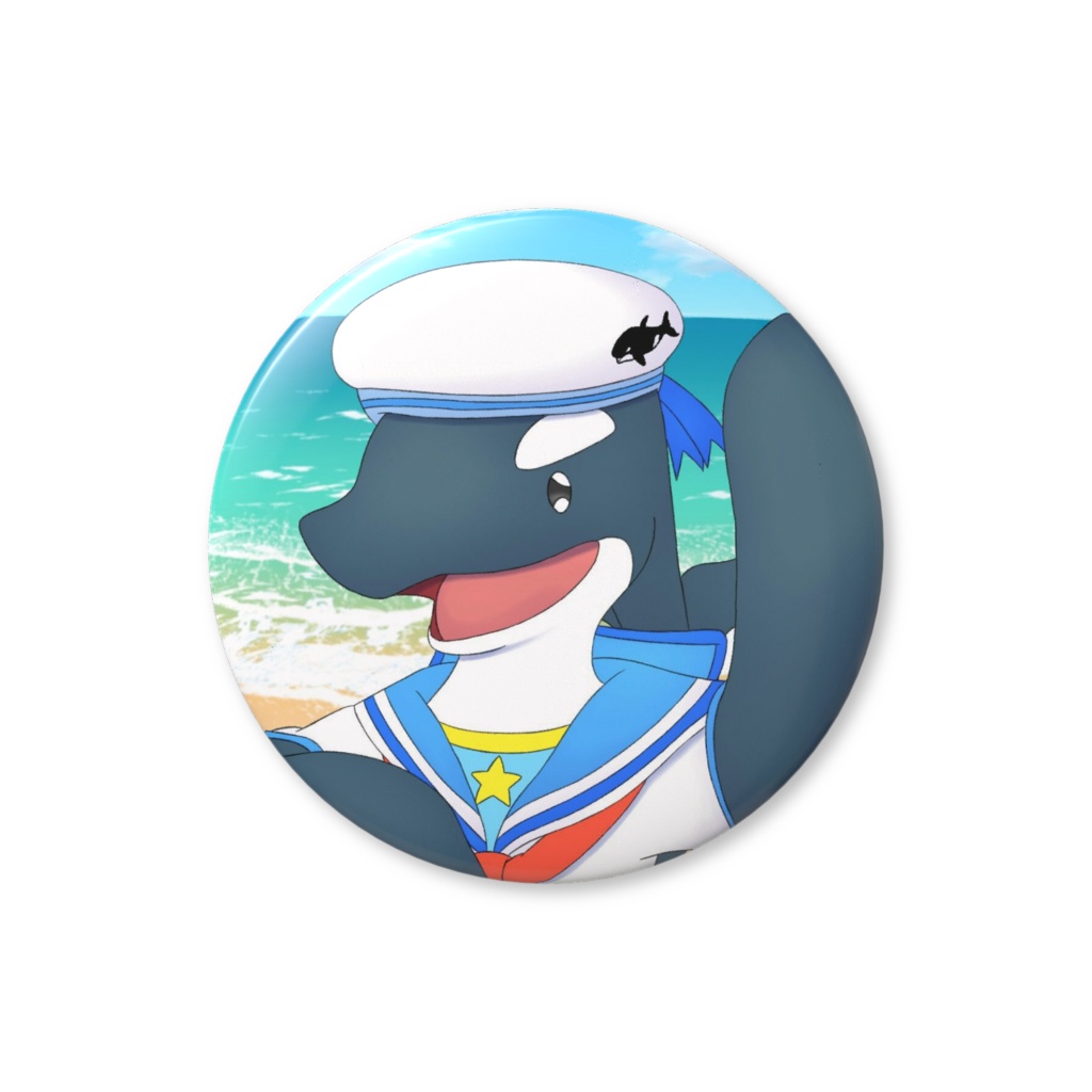 海愛君缶バッジ