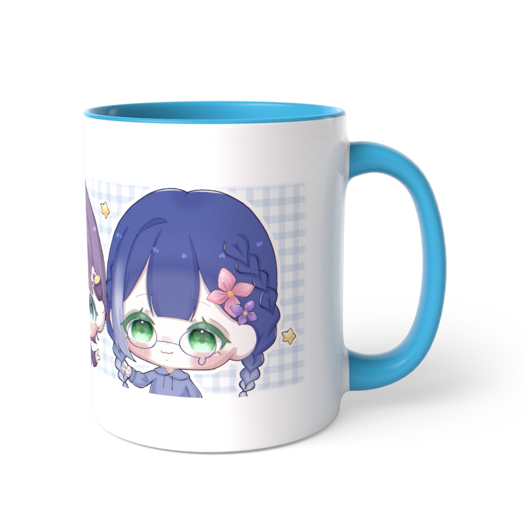 ☔️ツユに挟まれる芋ツユちゃん🍠