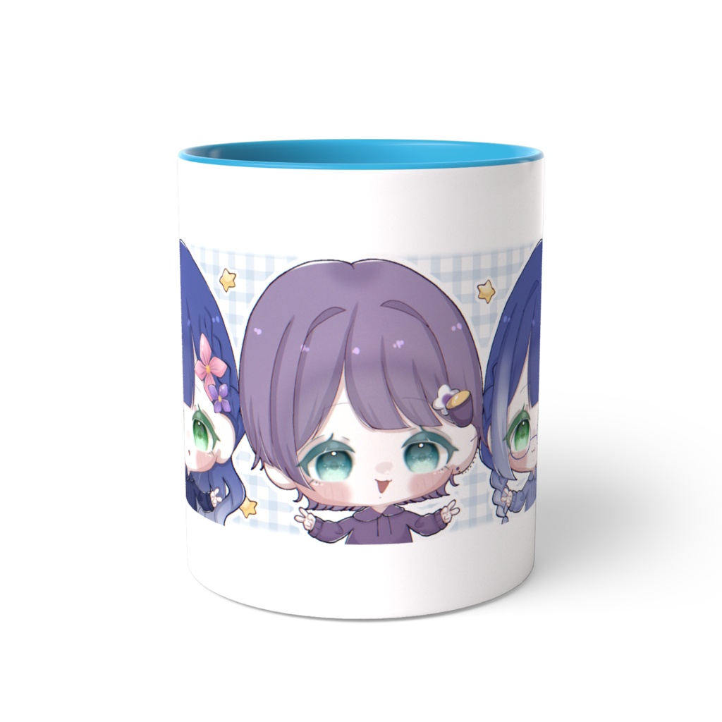 ☔️ツユに挟まれる芋ツユちゃん🍠