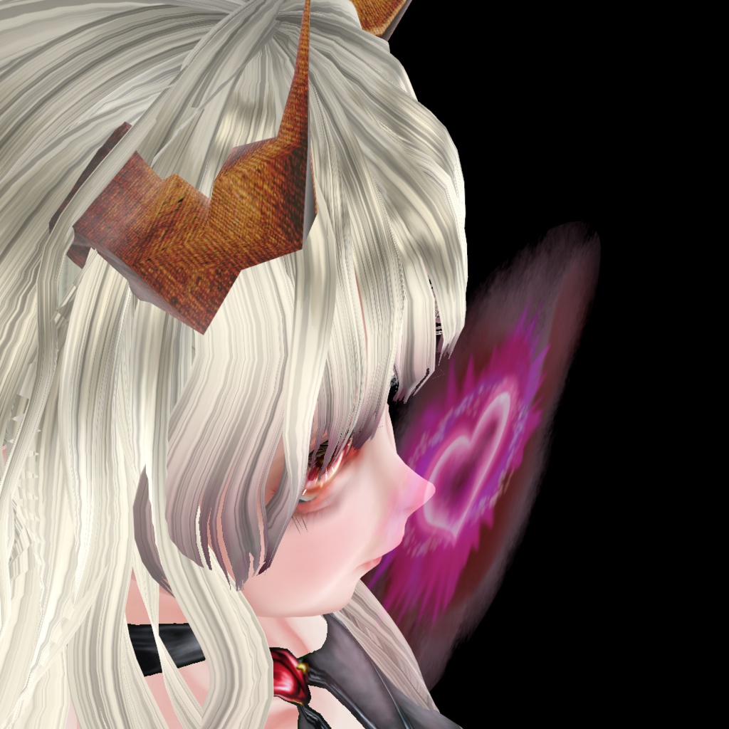 VRoid用アイチャーム一重・二重セット