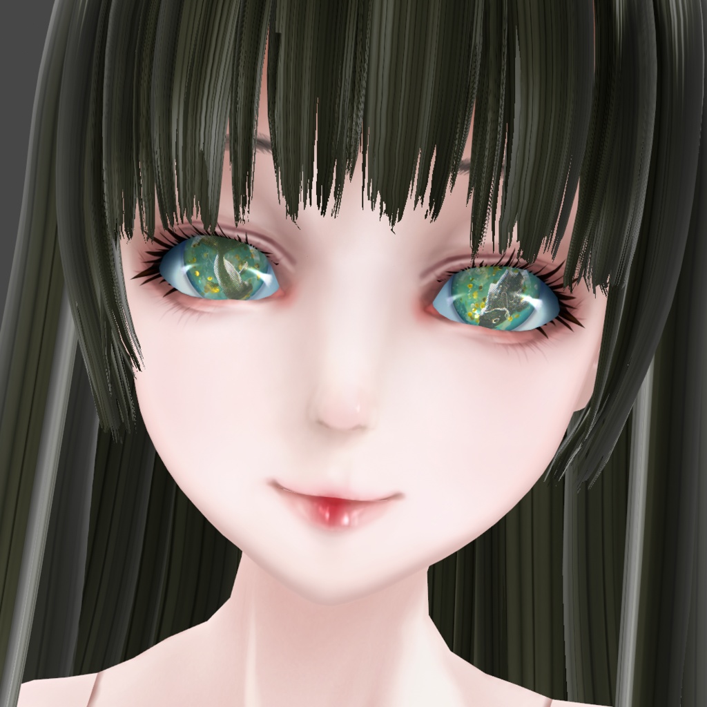 VRoid用金魚ドールアイテクスチャセット