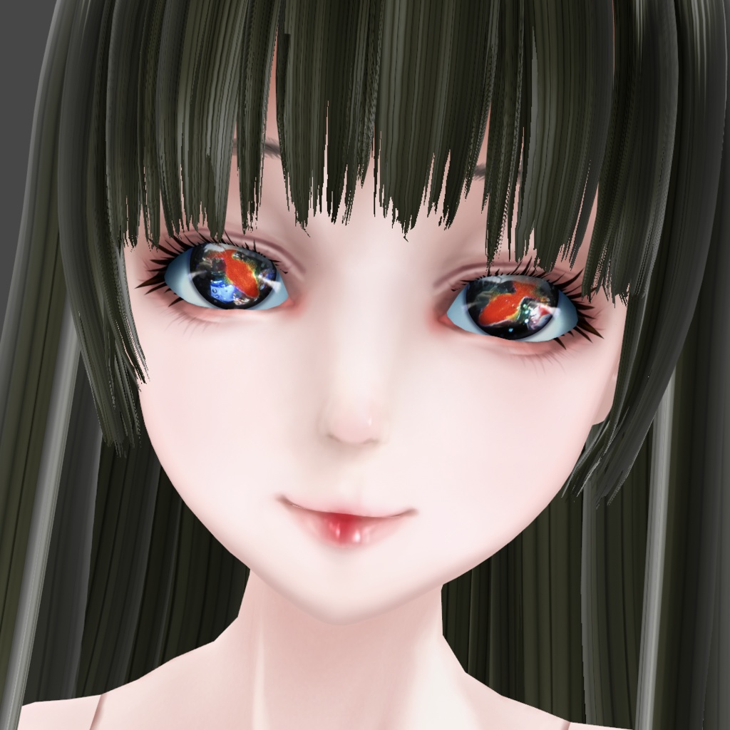 VRoid用金魚ドールアイテクスチャセット