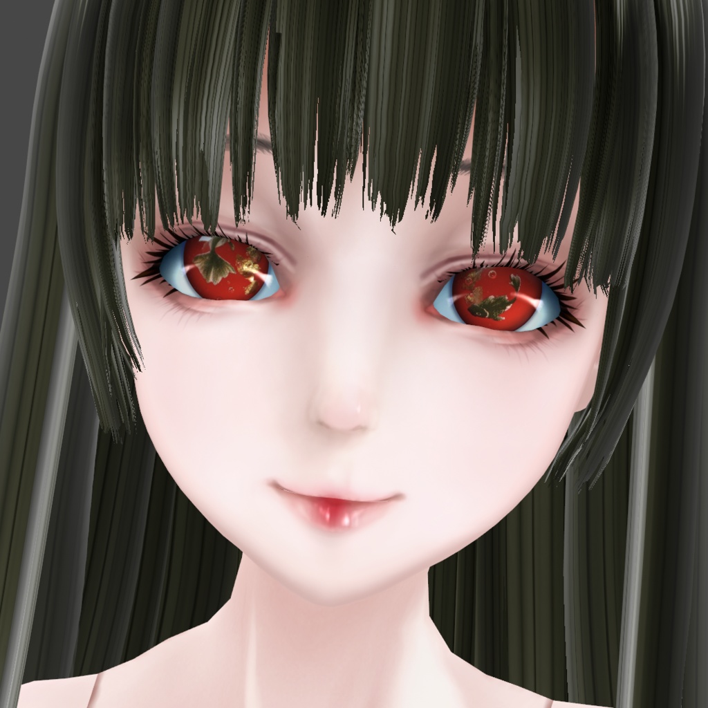 VRoid用金魚ドールアイテクスチャセット