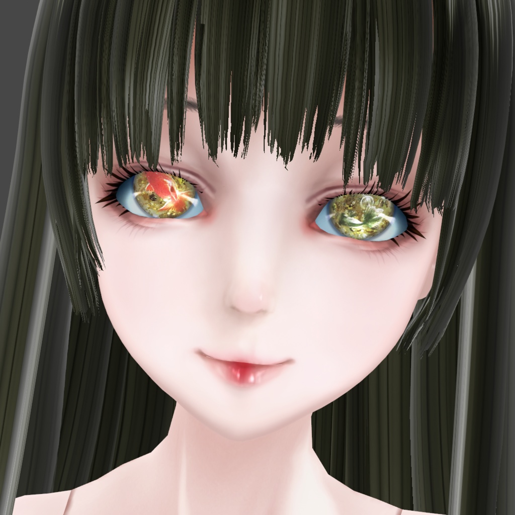 VRoid用金魚ドールアイテクスチャセット