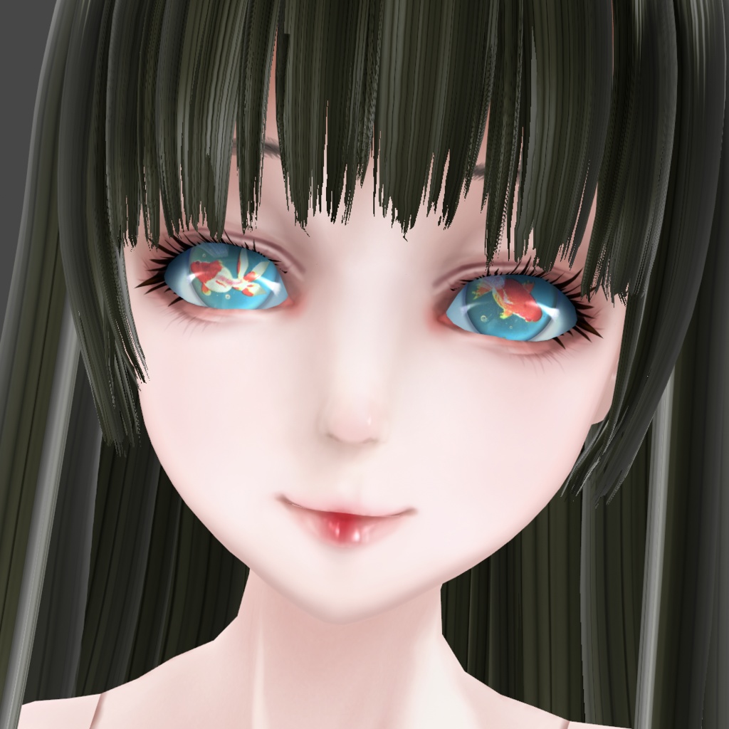 VRoid用金魚ドールアイテクスチャセット