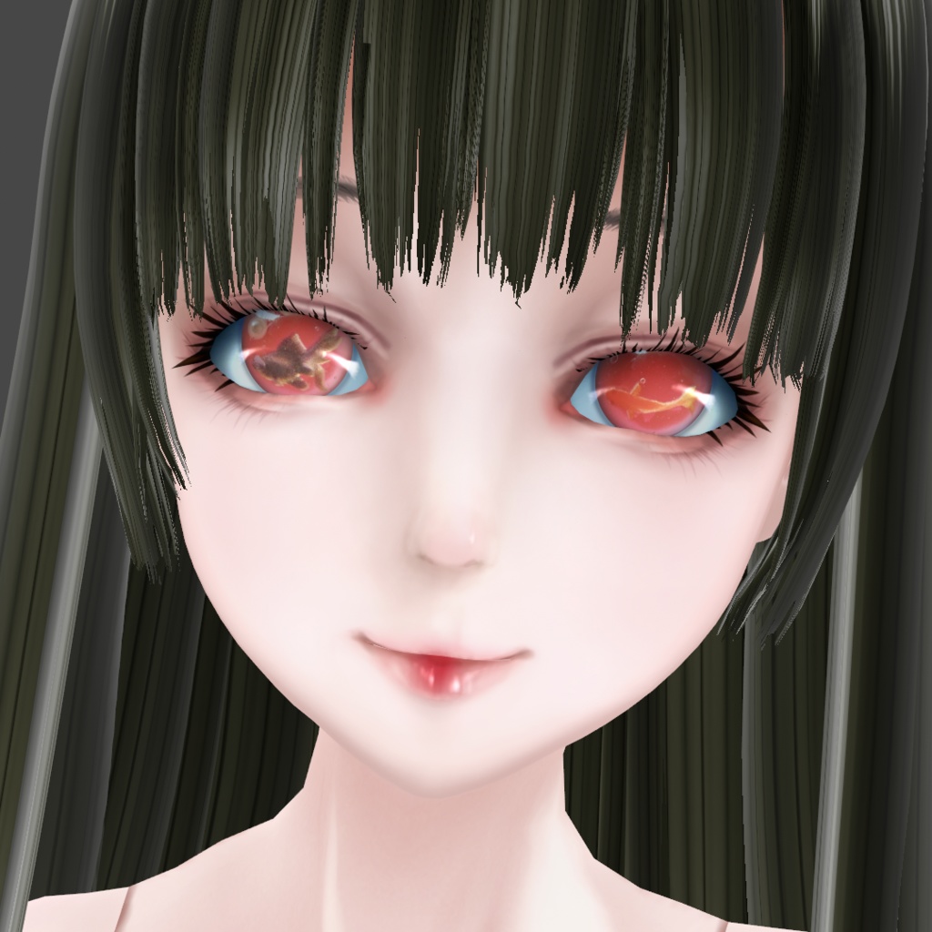 VRoid用金魚ドールアイテクスチャセット