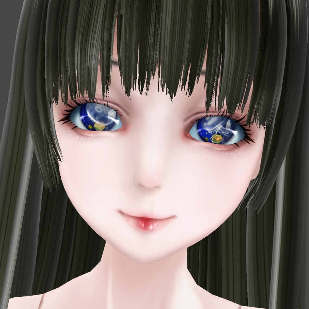 VRoid用クラゲドールアイテクスチャセット