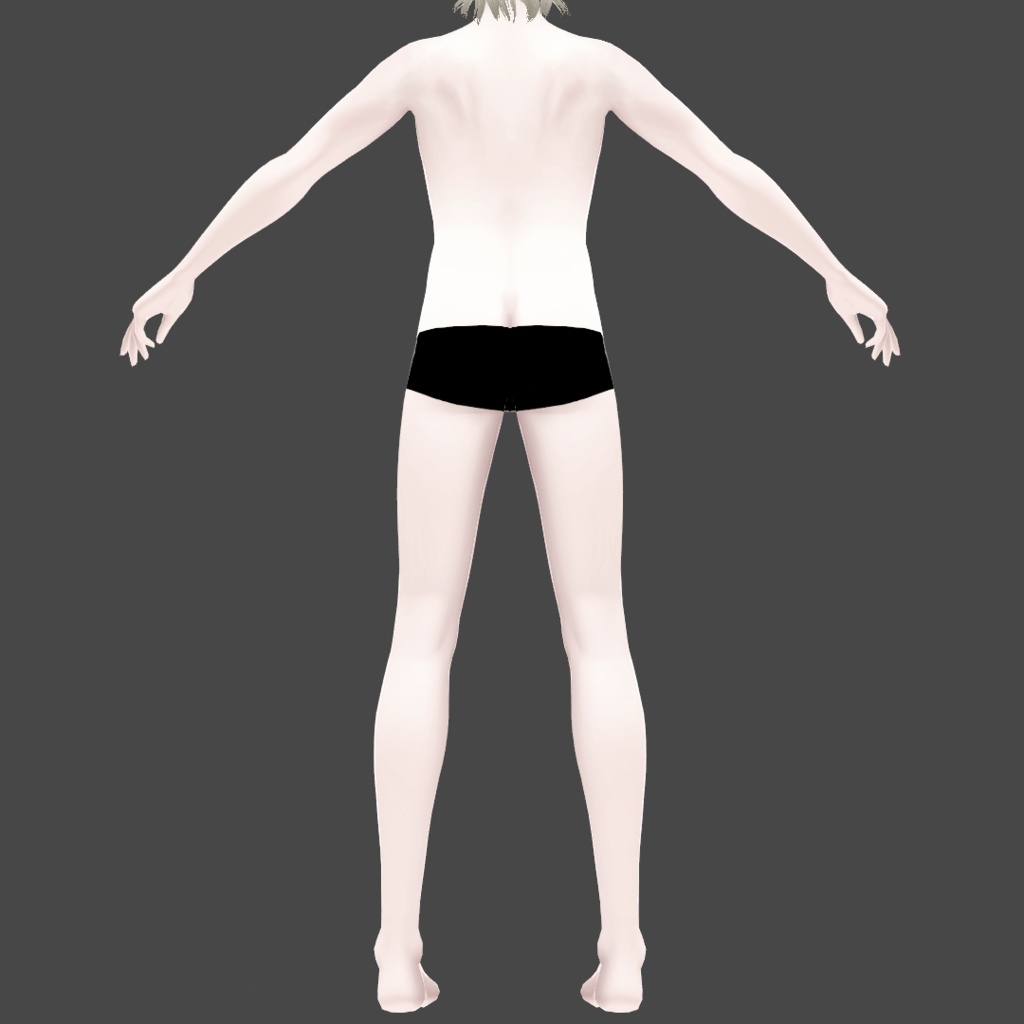 VRoid男性ドールモデル