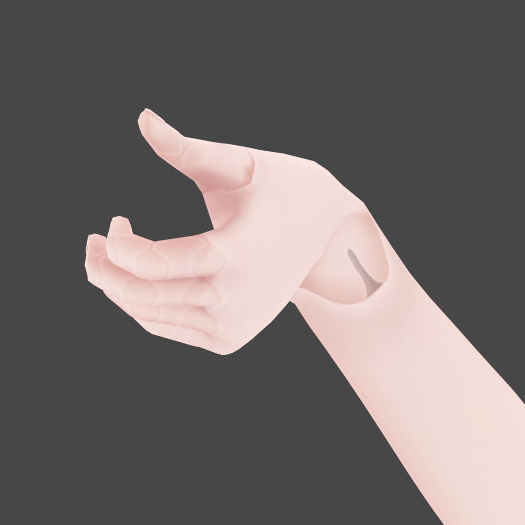 ドールボディ 男女兼用テクスチャ