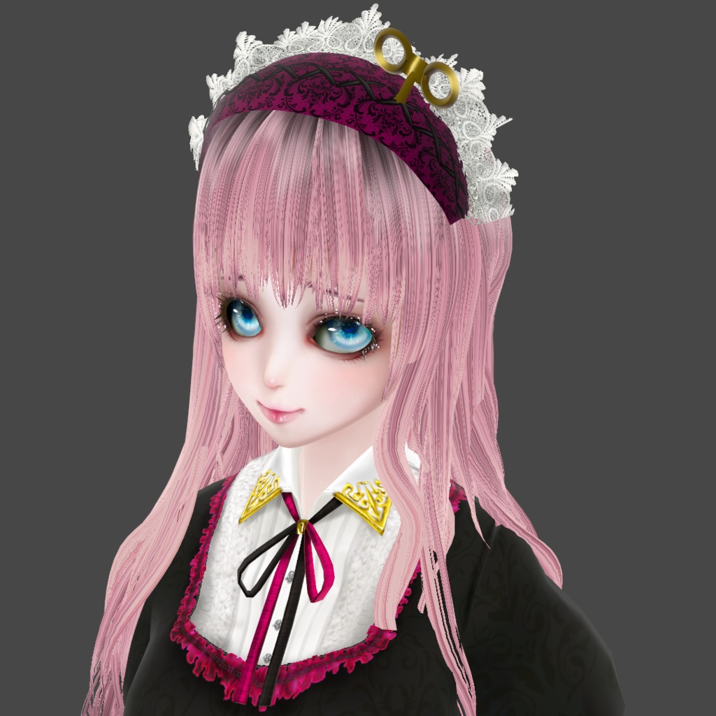 地雷ドールメイド服