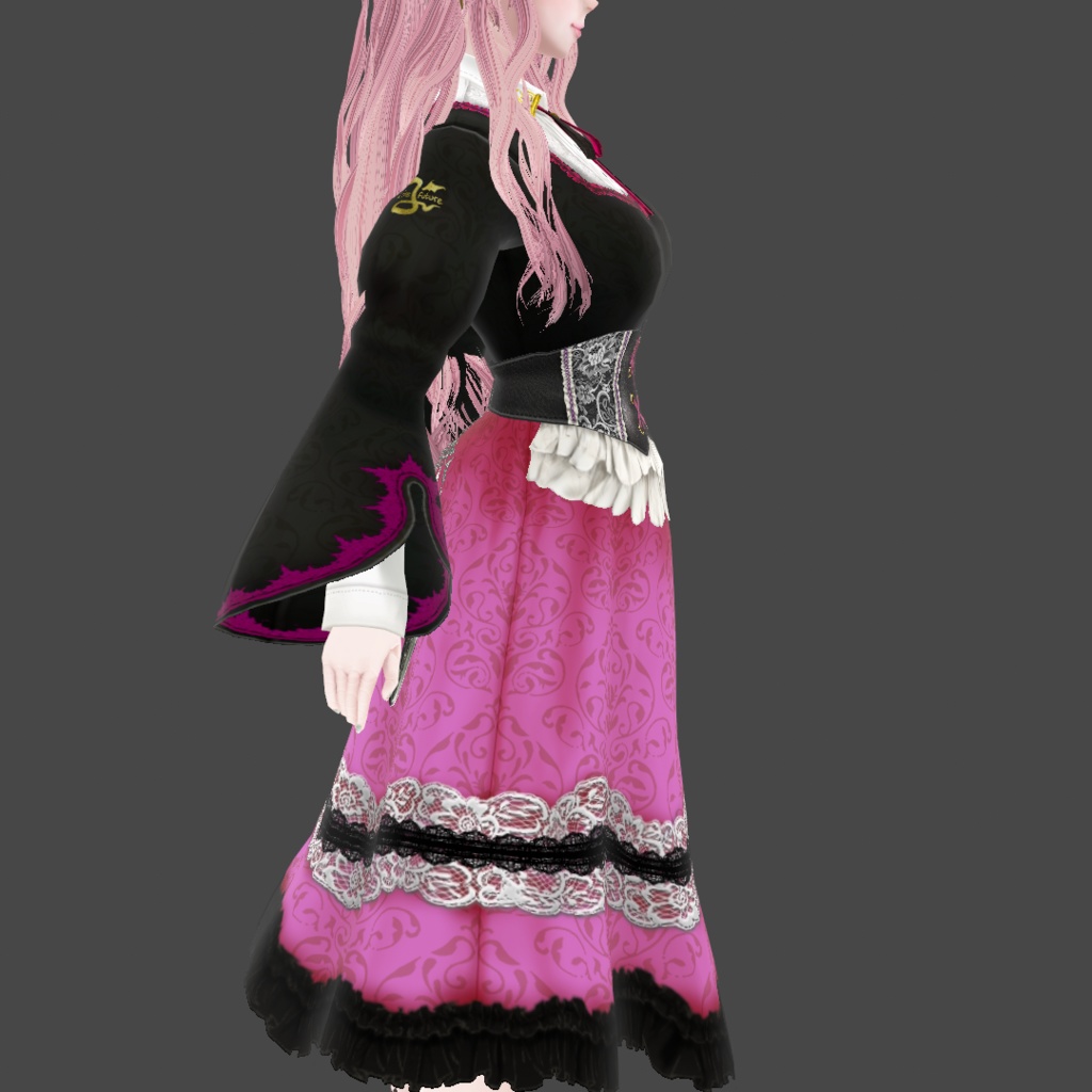 地雷ドールメイド服