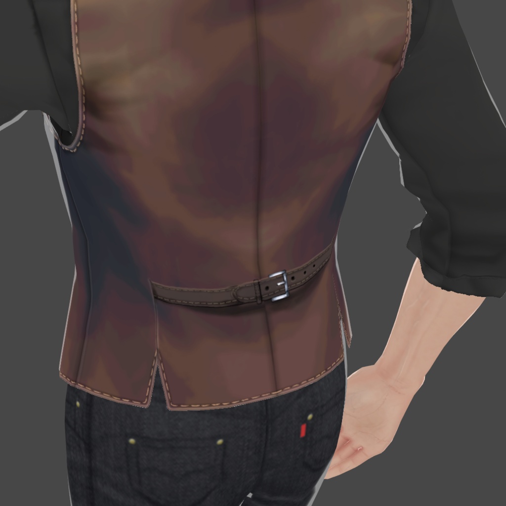 ジレーシャツセット