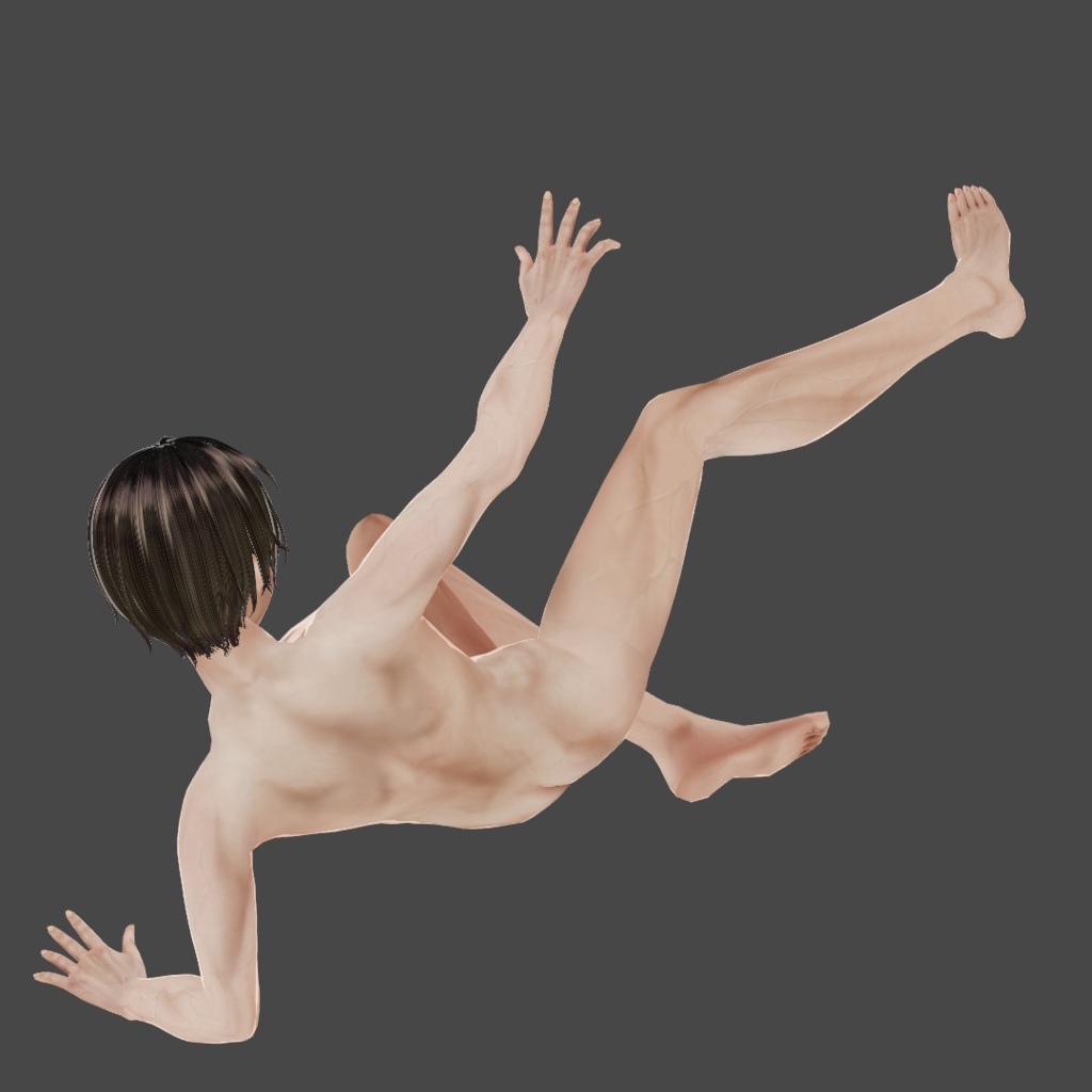 リアルボディテクスチャ 男性