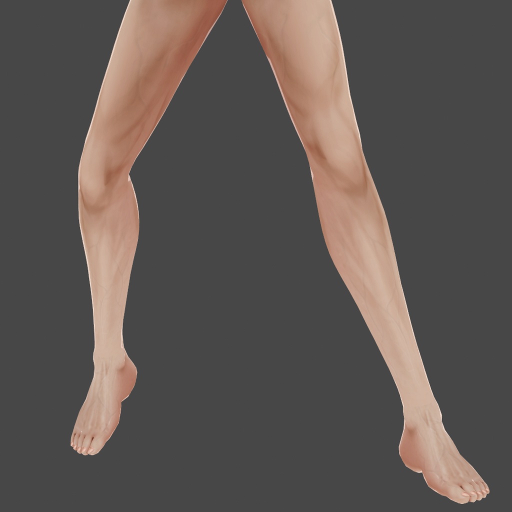 リアルボディテクスチャ 男性