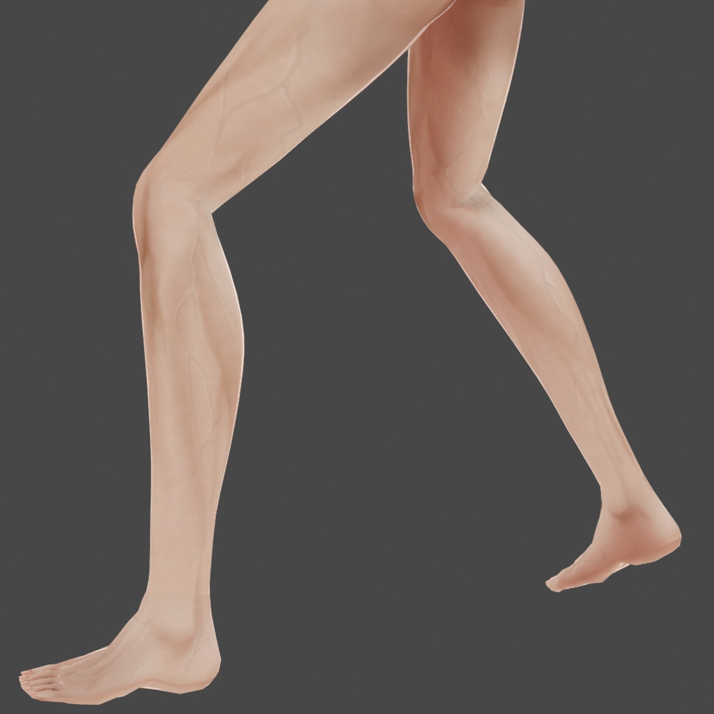 リアルボディテクスチャ 男性