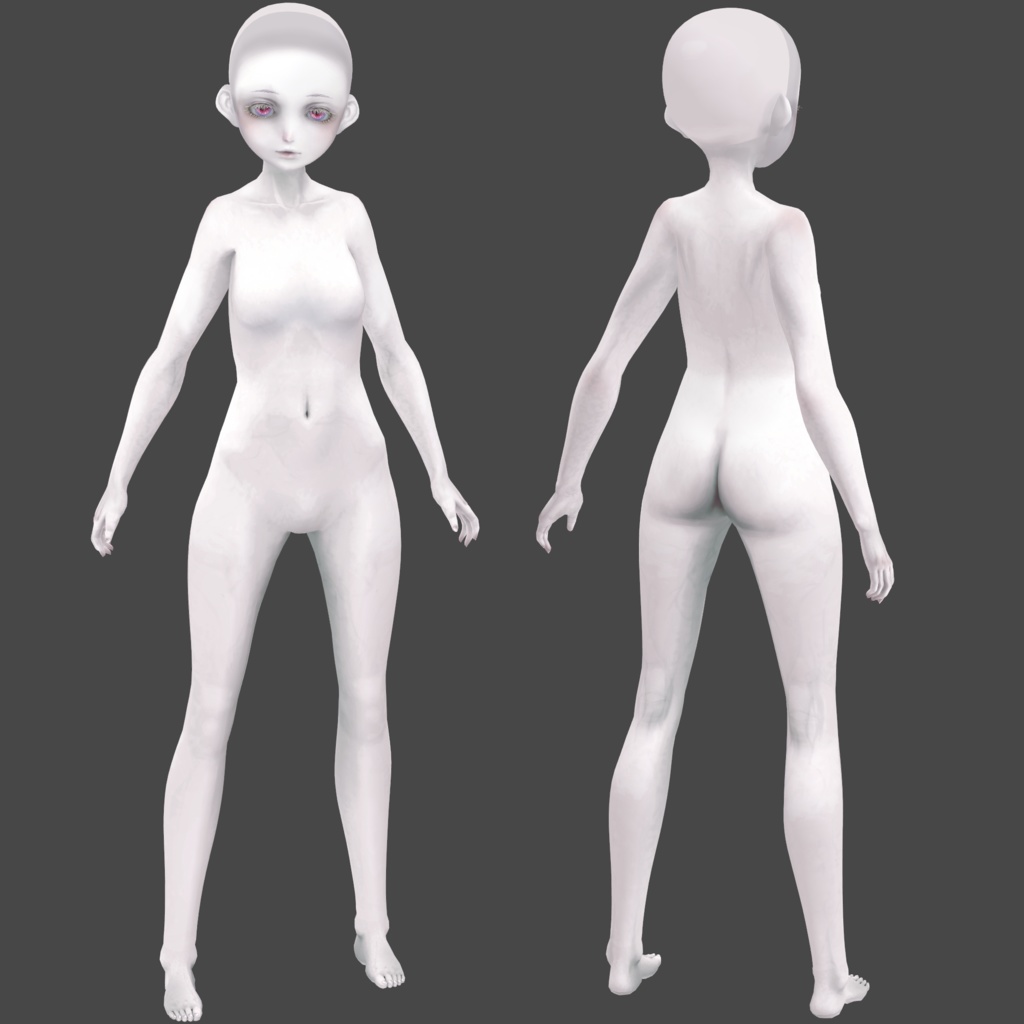 リアルボディ-アルビノ肌