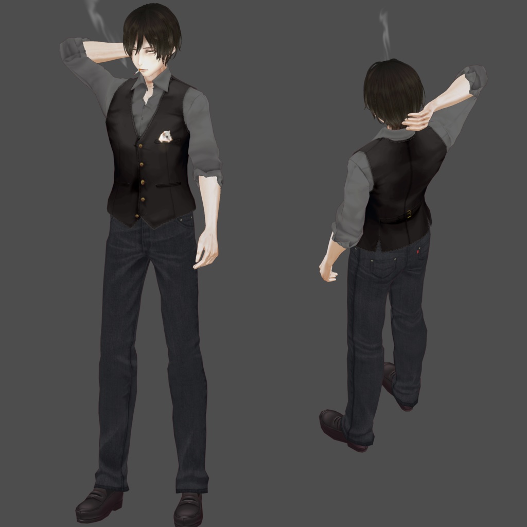 アニメシェーダー010[冶葛 蓖]30代　VRC - 水浸堂01 - 2/14