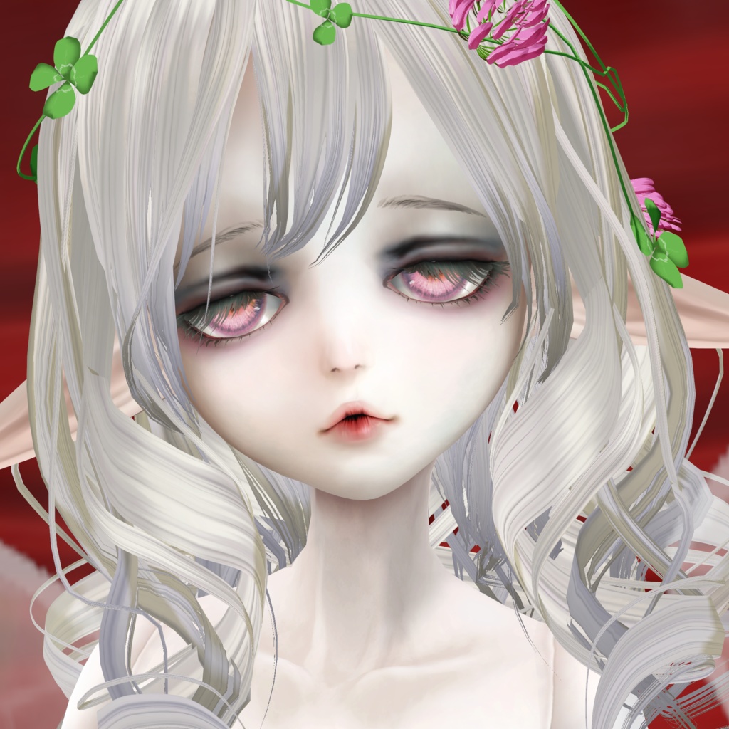 展翅の小妖精002【スノウ】 VRC