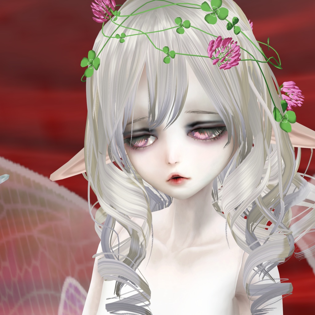 展翅の小妖精002【スノウ】 VRC